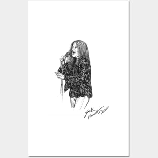 Joplin Original Ink Drawing Print Posters and Art